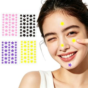 Parche hidrocoloide personalizado para espinillas en forma de estrella, resistente al agua, para curar el acné, etiqueta privada colorida para la cara, contiene vitamina C orgánica - Product Image 1