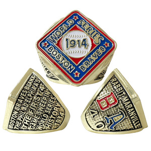 Bague de championnat de la <span class=keywords><strong>Série</strong></span> mondiale MLB Boston <span class=keywords><strong>Atlanta</strong></span> Braves 1914, vente directe d'usine - Product Image 6