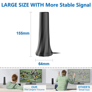 Nueva tendencia <span class=keywords><strong>Antena</strong></span> digital inteligente/interior <span class=keywords><strong>Antena</strong></span> de <span class=keywords><strong>televisión</strong></span> digital Hdtv para interior para recepción de señales de <span class=keywords><strong>televisión</strong></span> de alta definición - Product Image 2