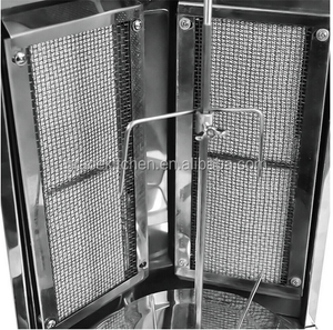 Máquina de <span class=keywords><strong>Shawarma</strong></span> de Gas comercial, 2 quemadores, a la venta, máquina de Sharwama rotativa de pollo para uso doméstico, Mini máquina de Kebab Doner - Product Image 5