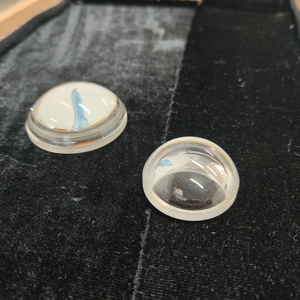 400-700nm 맞춤형 OEM용 K9 이중 오목 렌즈 단층 광학 유리 무색 렌즈 비구형 MgF2 AR 코팅 - Product Image 2