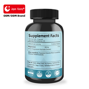 Fabricante de Suplementos de Glicinato de Magnesio al por Mayor, Vitamina para Dormir y Calmar, 90 Cápsulas de Glicinato de Magnesio - Product Image 6