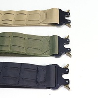 Ceinture tactique en nylon 1000D avec système MOLLE Logo personnalisable et emballage Grossissement haute pression 6X-Holsters et pochettes Stock