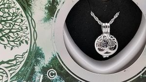 Albero della vita amore perla desiderio collana di perle Kit con ciondolo albero della vita, Kit di artigianato per adulti - Product Image 3