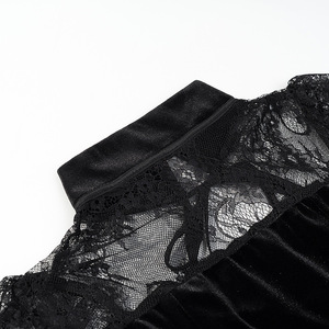 ZA New Women's <strong>Clothing</strong> - Sexy <strong>Tomboy</strong> Style Lace-up Patchwork Short Skirt Dress - Product Image 3