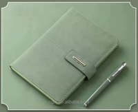 Ensemble cadeau d'entreprise personnalisé, carnet A5, ensemble cadeau de journal, couverture rigide en cuir PU avec bouteille d'eau et stylo pour le bureau ou les cadeaux promotionnels