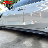 Extensions de jupes latérales en fibre de carbone sèche, style OEM, séparateurs de bas de caisse pour BMW M3 M4 G80 G81 G82, pièces de kit carrosserie aérodynamique extérieur