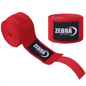 Custom Logo <b>Print</b> Boxing Kickboxing Muay Thai Hand Wraps Eco-Friendly Breathable Cotton Unisex Adult Training Hot Sale - Product Image 1