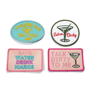 High Quality Cheap Small Howdy Embroidery Patches Sew on Customized Western Trucker Hat Patch - Product Image 4