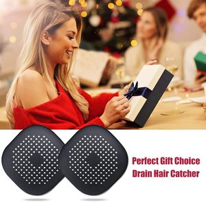 Silicone Hair Catcher Wholesale Premium Silicone Shower Cover Collapsible Hair Stopper Bathroom Kitchen Sink - Product Image 5