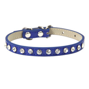 Holesale-collar de lujo para mascotas, joyería para perros con diamantes de imitación ajustables - Product Image 4
