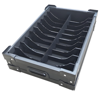 Ondulé PP Coroplast Étanche Panneau Conteneur En Plastique Cloisons Séparation Barrière Grille Circulation Boîte Entretoise Lame Pince