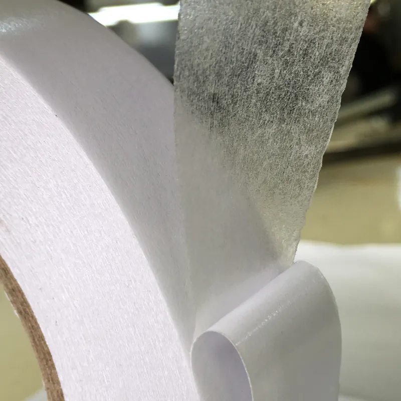 부직포 티슈 페이퍼 슈퍼 얇은 양면 접착제 접착제 공예 테이프