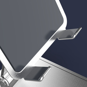 Soporte para tableta y PC, soporte de escritorio de aleación con altura ajustable para transmisión en vivo y uso general - Product Image 1