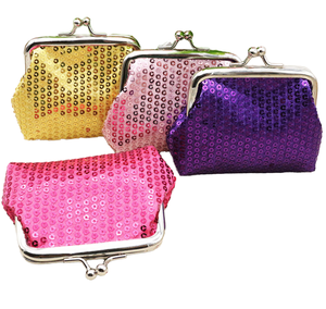 กระเป๋าใส่เหรียญประดับเลื่อมสีทองสุดสร้างสรรค์กระเป๋าสตางค์ข<span class=keywords><strong>น</strong></span>าดเล็กสำหรับผู้หญิงสามารถปรับแต่งลายการ์ตู<span class=keywords><strong>น</strong></span>ได้กระเป๋าใส่บัตรของขวัญขนาดเล็กกระเป๋าเงิ<span class=keywords><strong>น</strong></span>สุดสร้างสรรค์ใหม่ - Product Image 1