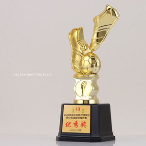 Trofeo de fútbol de <span class=keywords><strong>diseño</strong></span>, logotipo personalizado, estilo deportivo, pequeño, de resina, 2023 - Product Image 5