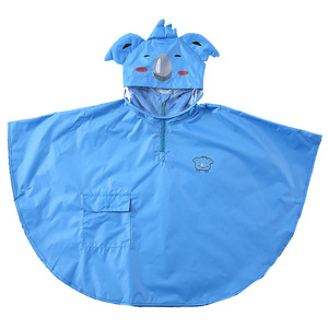 Imperméable pour enfants <span class=keywords><strong>Cape</strong></span> fendue pour garçon Poncho pour filles Forme <span class=keywords><strong>de</strong></span> dessin animé tridimensionnelle Poncho imperméable léger et respirant pour enfants - Product Image 5
