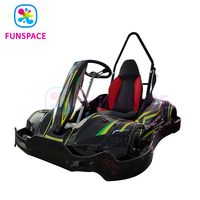 Funspace - Go Karts Eléctricos Comerciales para Parques de Diversiones, Carreras de Karts, Drifting, para Adultos y Adolescentes