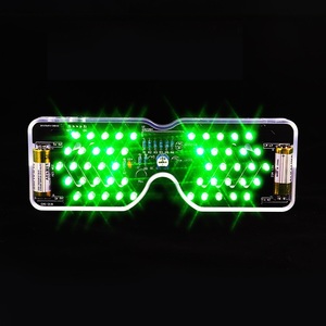 OKYN-G2008 Sound Activated Luminous Glasses Electronic <b>Welding</b> Practice <b>Kit</b> - Product Image 3