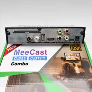 Ricevitore Satellitare H.265 HEVC Combo DVB T2+S2+<span class=keywords><strong>C</strong></span>, Decoder TV HD con Supporto per Scheda CA, Ricevitore Gratuito - Product Image 4