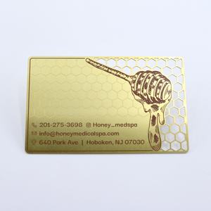 Gratis Personalizable 24K Espejo Oro Tarjeta de Metal en Blanco Personalizado Lujo Tarjetas de Membresía Moda Grabado Lujo Oro Tarjetas de Visita - Product Image 2