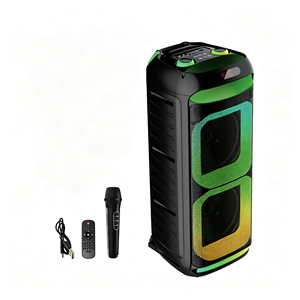 Altavoz Inteligente Portátil ABS-8203, Alta Potencia, Bajos Profundos, Audio para Exteriores, Tarjeta TF, <span class=keywords><strong>Radio</strong></span>, Altavoz Portátil para el Hogar, LED RGB para 5.0 - Product Image 1
