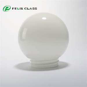 Cúpula de Vidrio Blanco Opal para Lámpara Colgante, Pantalla de Vidrio para Lámpara de Araña, Lámpara LED para Interiores y Exteriores - Product Image 3