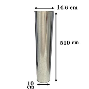 Home Decor Display Aangepaste Gegalvaniseerde Metalen Bloem Emmers Bloempot Bloem Vaas Hoogte 51Cm - Product Image 6