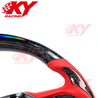 Volant de course en fibre de carbone forgée LED RPM pour Infiniti Q60 Q60S Q50S Q50L Q50 Q70 Nissan Skyline 350GT GT-R Coupé