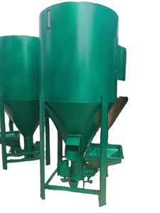 Horizontal Animal Feed Mixer Machine Livestock Feed Mixing Equipment for Farm and Poultry Use