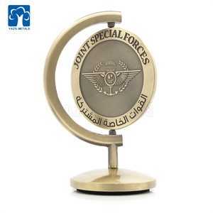 Huy Chương Quà Tặng Kinh Doanh Vàng Cổ Thủ Công Kim Loại Tùy Chỉnh Chất Lượng Hàng Đầu <span class=keywords><strong>YAZS</strong></span> 2023 Đồ Trang Trí Kim Loại 3D - Product Image 3