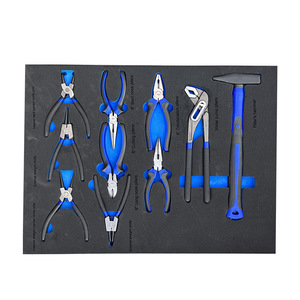 Ensemble d'outils à main professionnels en acier au carbone robuste de 245 pièces, chariot à outils pour mécanicien, garage, réparation, entretien, amélioration de la maison - Product Image 5