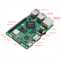 Carte de développement industrielle embarquée AI PortPi 3A OEM ODM SBC Rockchip RK3568 Core 2 Go/4 Go de RAM Android/Linux