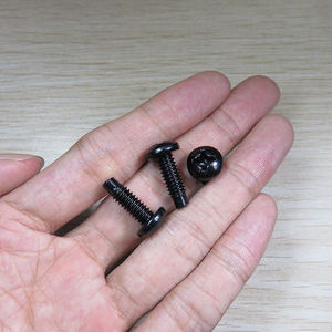 Giá Nhà Máy #12-24 12/24 Giá Đỡ Phillips Mạ Kẽm Màu Đen Vít Gắn Đầu Chảo Vít Với Điểm Hoa Tiêu - Product Image 4