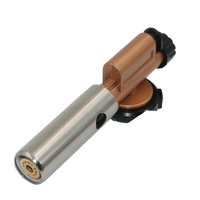 Portable Flamme Pistolet BBQ Cuisson Soudage Torche Lance-flammes Camping En Plein Air Pique-Nique Randonnée Briquet Mini Butane Gaz Pistolet Tête