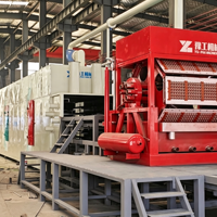 Lini Produksi Pulp Molding Multifungsi untuk Baki Telur, Baki Buah, dan Baki Bibit