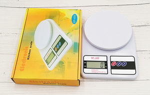 เครื่องชั่งอาหารดิจิตอล Maxfree Wholesale SF400 ใช้แบตเตอรี่ รับน้ำหนักได้สูงสุด 10 กก. เครื่องชั่งครัวที่แม่นยำ - Product Image 3