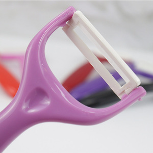 Dụng Cụ Gọt Vỏ Rau Củ Quả Dễ Sử Dụng Dụng Dụng Cụ Gọt Vỏ Cầm Tay Khoai Tây Y Lưỡi Gốm Sắc Bén Giao Hàng Nhanh - Product Image 3