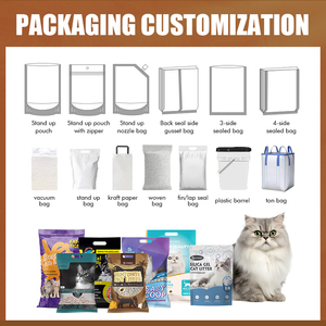 Litière pour chat en silice au parfum naturel pour les espaces à l'odeur fraîche, litière pour chat en cristal parfumée pour animaux de compagnie - Product Image 5