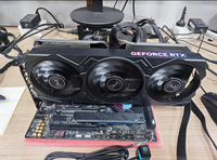 Tarjeta de Video GeForce RTX4070 Super 4070Ti de 12GB GDDR6 con Refrigeración por Ventilador, GPU Usada para Juegos de PC de Escritorio, PCIe 4.0