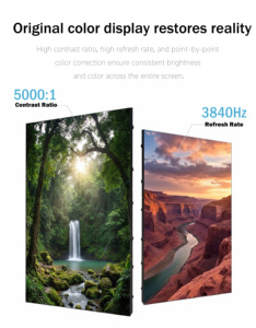 จอแสดงผล LED ระบบครบชุด 4 เมตร X ขนาด 500 มม. x 500 มม. สำหรับฉากหลังในร่มและกลางแจ้ง รองรับ 4K HDR10/HDR10+ รุ่น P2.6, P2.9, P3.91, P4.8 ความละเอียดสูง - Product Image 6