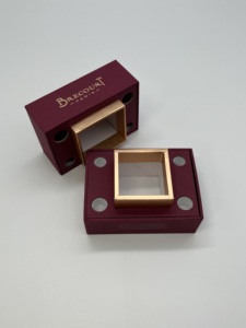 Cao cấp sản phẩm tinh tế bao bì cứng các tông ưa thích giấy dập nóng biểu tượng nước hoa Đóng gói hộp - Product Image 4