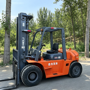 Chariot élévateur diesel CPCD60 6 tonnes à faible consommation de carburant, châssis résistant à l'usure pour les travaux de construction et les opérations en entrepôt de matériaux et de pierres en vrac - Product Image 1