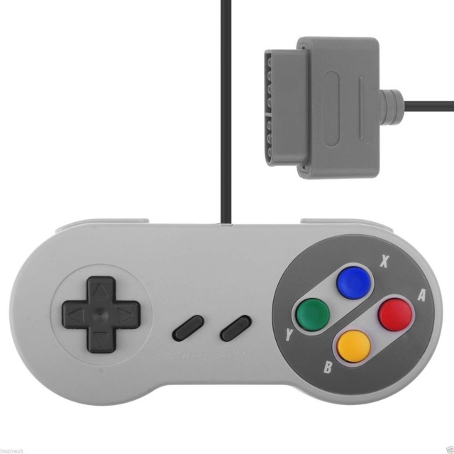 Retro Wired Classic Gampad for SNES Super Nintendo System