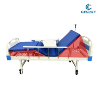 Lit médicalisé ABS personnalisé multifonctionnel manuel/électrique pour personnes âgées - Capacité 280 kg, garantie 3 ans, direct usine
