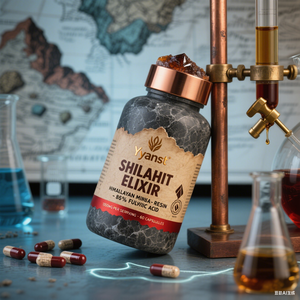 Nhãn hiệu riêng Himalaya shilajit Panax nhân sâm tăng cường năng lượng chế độ ăn uống bổ sung sức khỏe đường ruột lợi ích 1 gam Veggie viên nang - Product Image 3