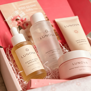 Facial Toner Skin Care Subscription <b>Box</b> Packaging Corrugated Mailer <b>Box</b> E Flute Self <b>Lock</b> Mailer Custom Packaging - Product Image 2