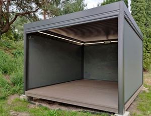 Pérgola eléctrica impermeable <span class=keywords><strong>para</strong></span> exteriores, hoja de persiana <span class=keywords><strong>para</strong></span> techo, con Motor IP65 - Product Image 6