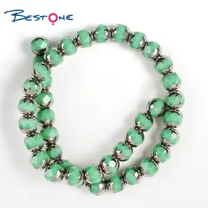 Bestone Joyería de Moda de Gran Venta Cuentas de Cristal de 7 mm Cuentas Rondelle de Vidrio para la Fabricación de Joyas - Product Image 5