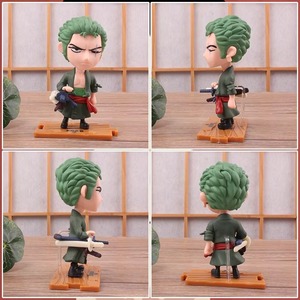Figurines de collection <span class=keywords><strong>One</strong></span> <span class=keywords><strong>Piece</strong></span> Monkey D. <span class=keywords><strong>Luffy</strong></span>, Roronoa Zoro, <span class=keywords><strong>Boa</strong></span> <span class=keywords><strong>Hancock</strong></span>, lot de 10, nouvelles, en PVC, haute qualité, version Q, jouets décoratifs, cadeau. - Product Image 2